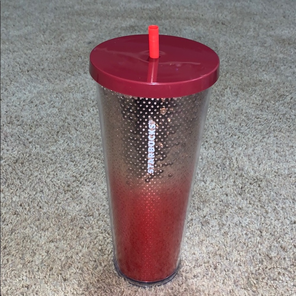 🥤B2G1FREE Starbucks 2018 Red Ombré 24 oz Tumbler